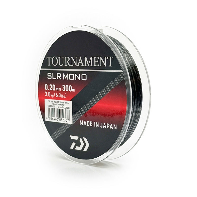 Tournament SLR Mono Greay Transparant (0.20mm/3.00kg/300mtr)